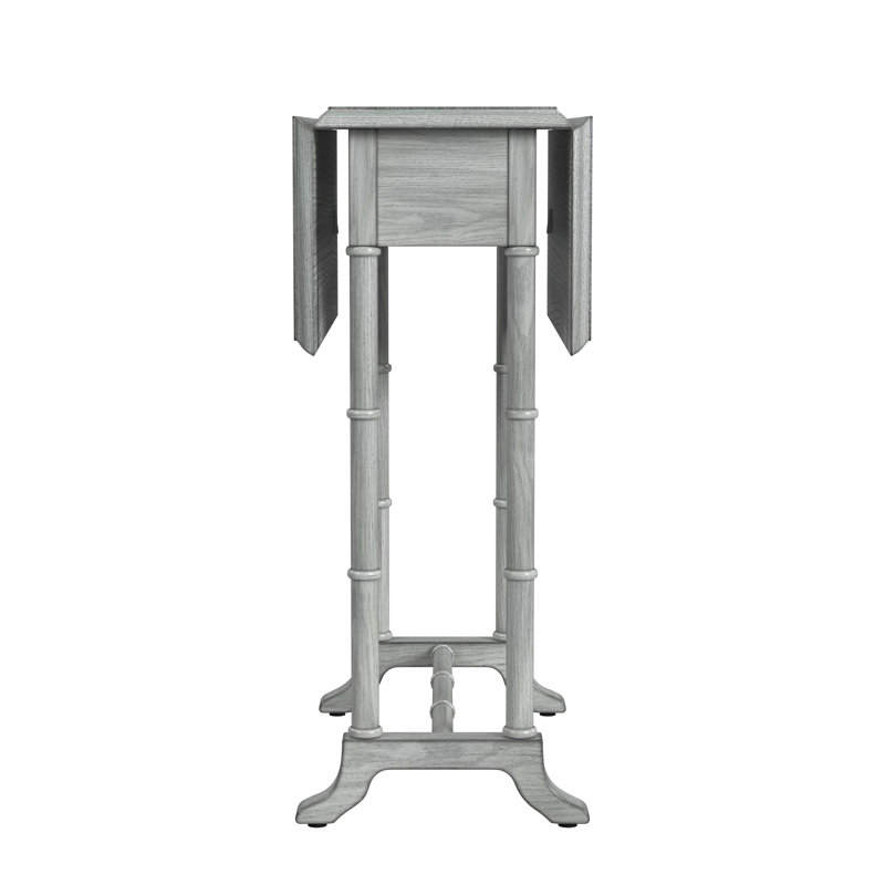 Table de bout avec rangement Shueyville, Gris
