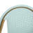 Outdoor French 29.5 Inch, Of 2, Teal, Finish, , For Party 29.5" And Aluminum , Rust Frame, Garden Seating