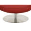 Chaise rembourrée en cuir véritable italien Global Global