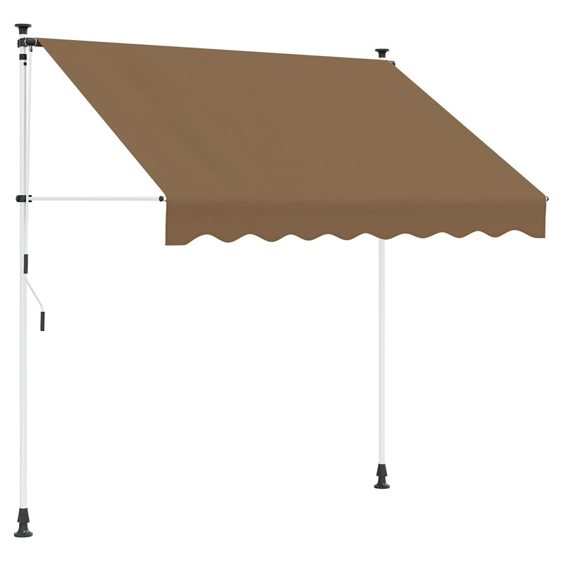 VidaXL Retractable, 300cm H x 200cm W x 115cm D, Beige