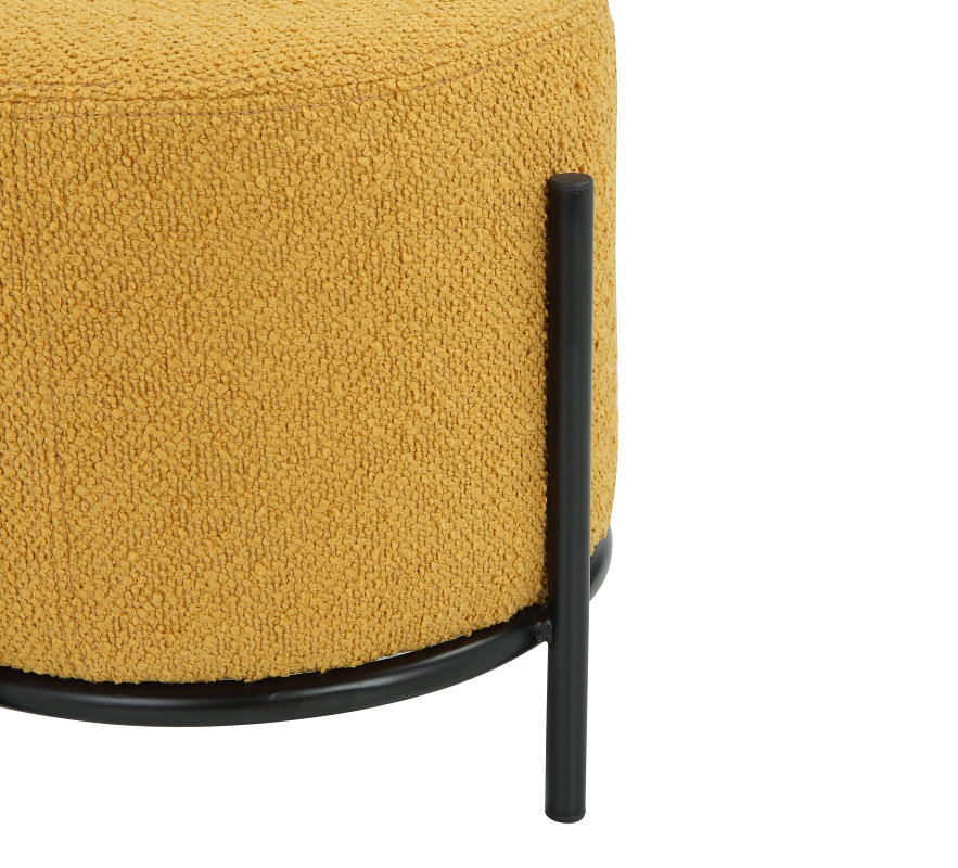 Formentera Accent Stool, Yellow