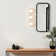 BENNI 5.375 In. 1 Light Integrated LED Wall Light With Clear Acrylic Shade, Adjustable Color Temperature