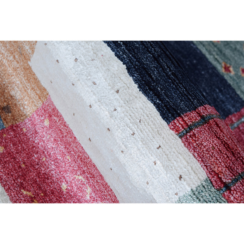 Abstract Area Rug, Rectangle 6' x 9'