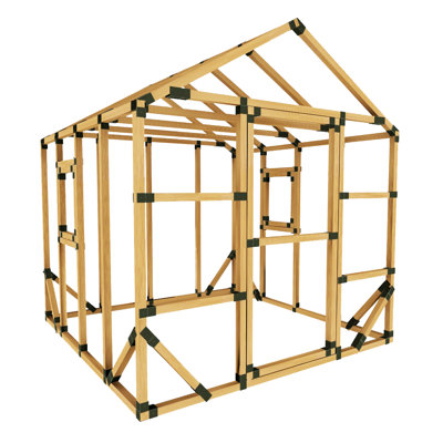 8 FT X 8 FT DIY Playhouse KIt