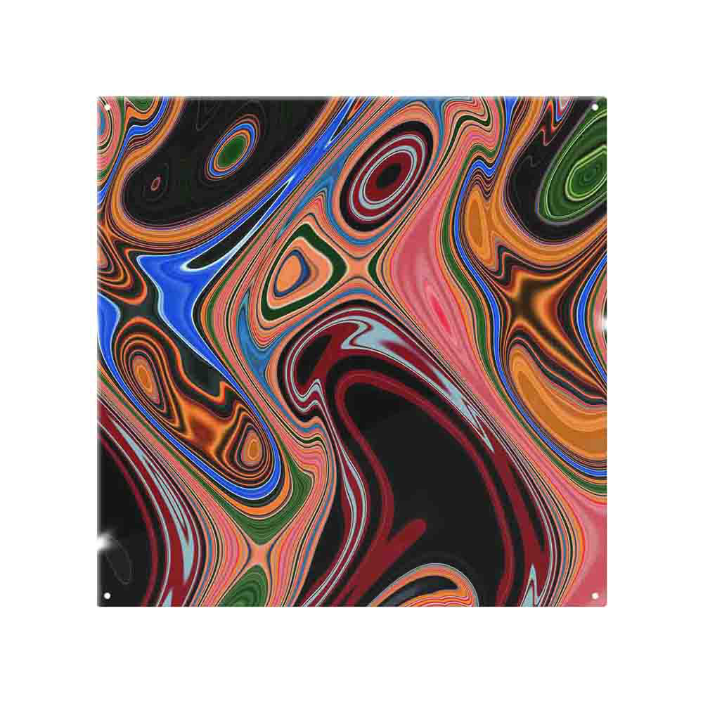 Pyschedelic Marble Pattern Splash Back
