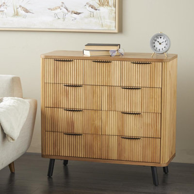 Commode décorative 9 tiroirs Mcadory