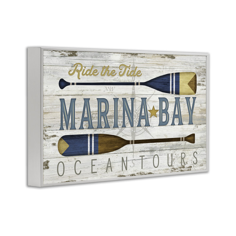 «Ride The Tide Marina Bay», estampe numérique de Jennifer Pugh, H 12 po x l 18 po