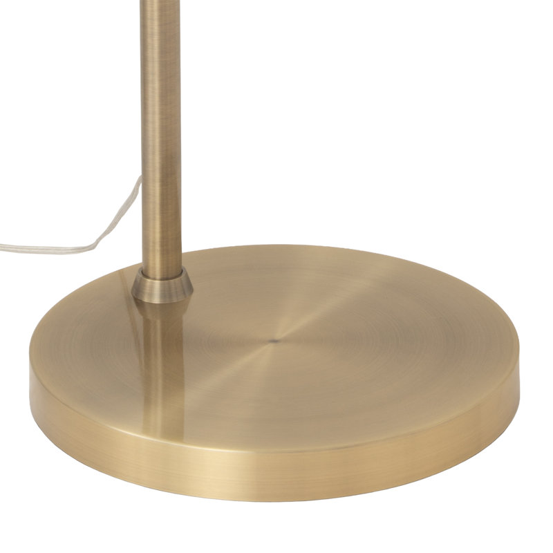 Lampe en arc Muldoon, Laiton délavé