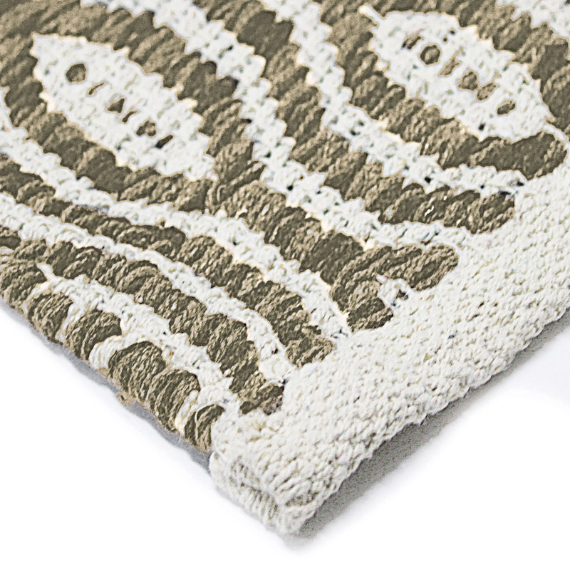 Sylar Geometric Hand Woven Area Rug, Rectangle 190 x 290cm