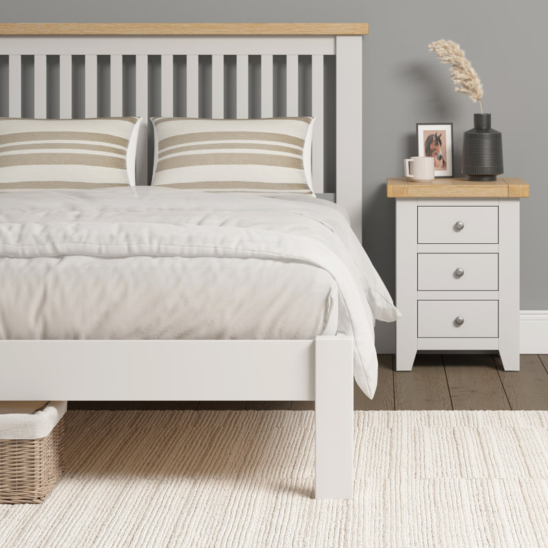 Windsor Bedframe, Ivory, Kingsize (5')
