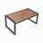 4-Piece Patio Furniture Set Outdoor Balcony Porch Garden Backyard Lawn Furniture Acacia Wood Table Top-1296583142