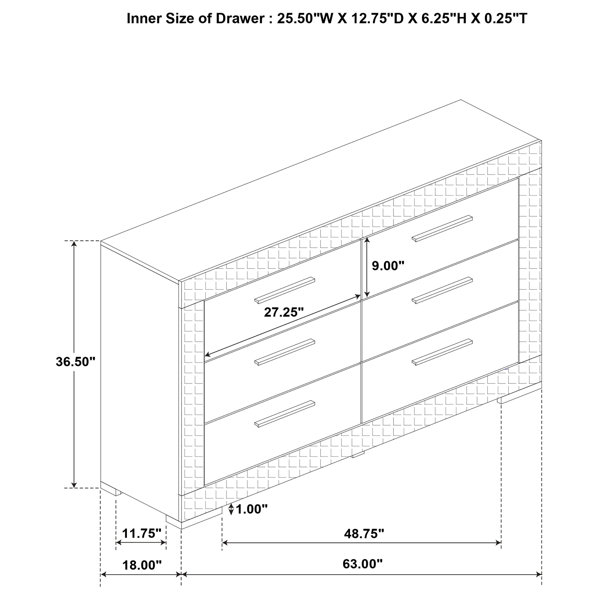 Dimensions du produit