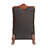 Adison Golden Brown and Cherry Oak Tufted Accent Chair