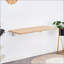 Table basse murale en acier pliable pour les petits espaces, peu encombrante Robuste pour le salon / salle de lavage