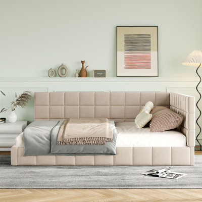 Brunwood Upholstered Corner Daybed