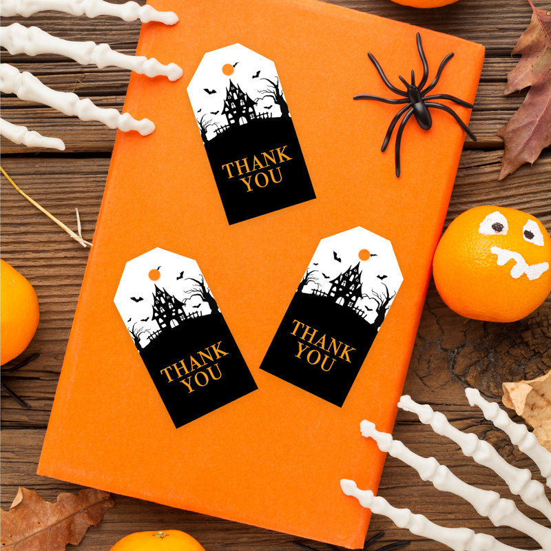 Sacs-cadeaux jetables en papier Haunted House