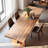 Modern Style Solid Wood Rectangular Dining Table-656295772