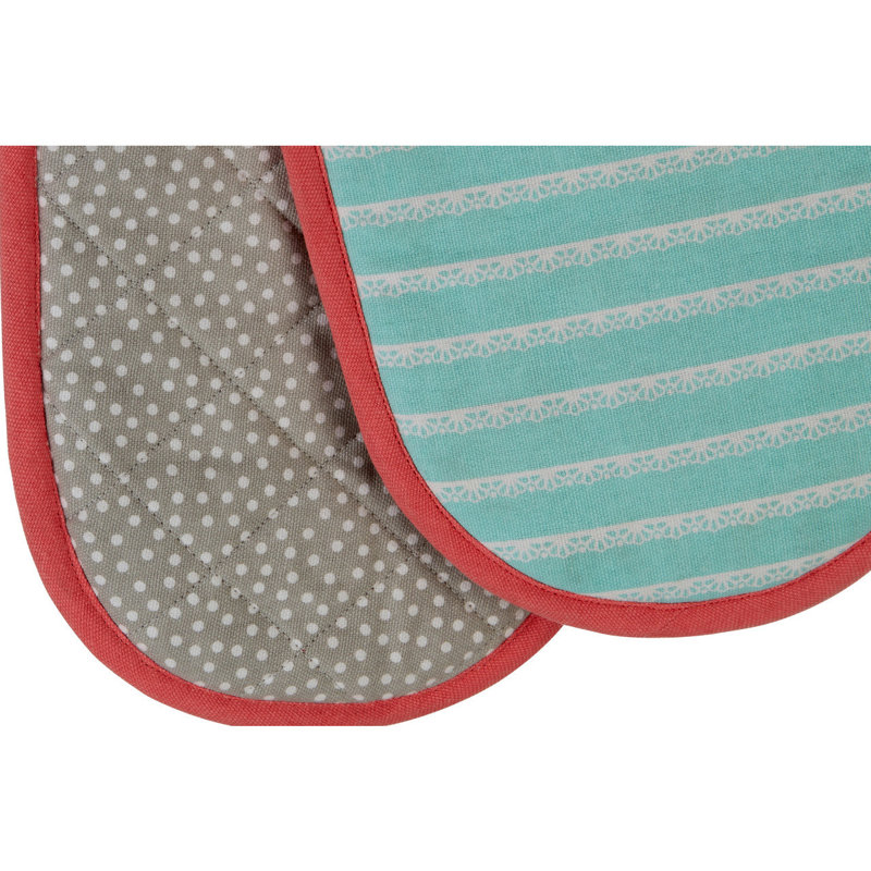 Premier Housewares Striped Cotton Oven Mitt