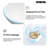  16 in. White Oval Bathroom Ceramic Vessel Sink Art Basin Not Included Faucet