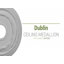 Médaillon de plafond Endurathane Dublin, P 15 3/8 po x P 3 5/8 po x P 1 po (convient aux auvents jusqu'à 8 1/4 po)-27785424