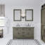Jessen 60" Double Bathroom Vanity Set with Mirror-435278936