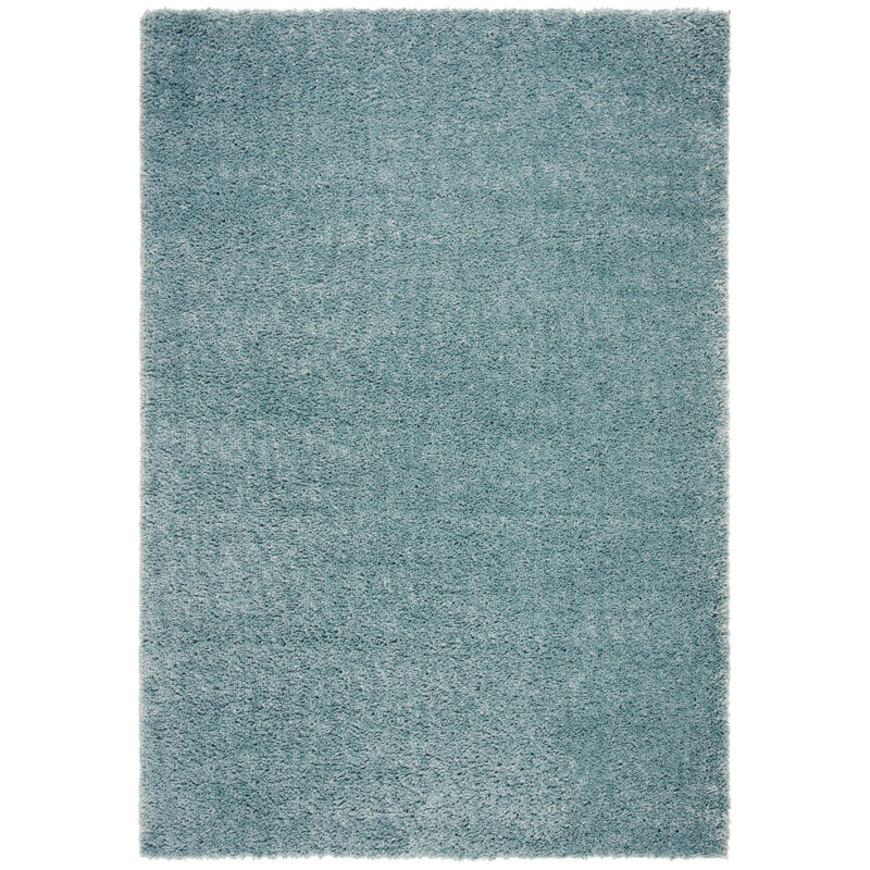 Jiang Aqua Area Rug, Rectangle 2'3" x 4'