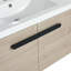 Armoire de salle de bain 30 po avec lavabo, portes à fermeture douce, fixation flottante, pour petite salle de bain