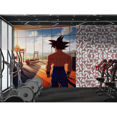 Papier peint animé Warrior In Gym