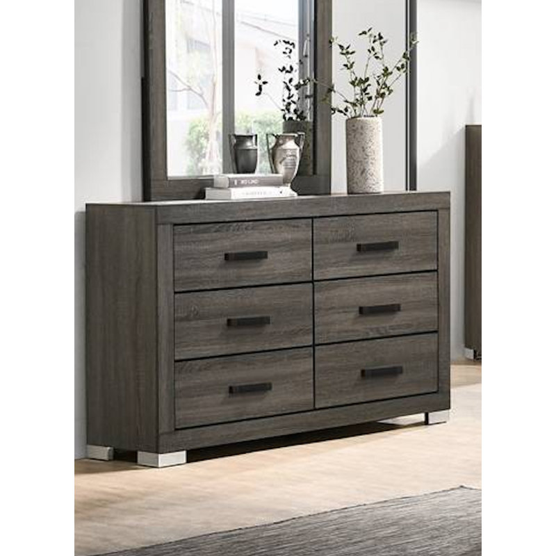 Commode double 6 tiroirs Anasofia