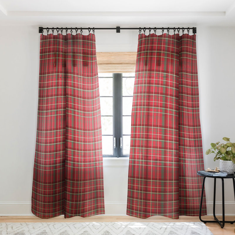 Gabriela Fuente Joly Winter 1pc Sheer Window Curtain Panel, 50" W x 108" L