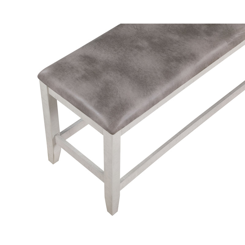 Ensemble de salle à manger extensible à hauteur de comptoir 6 pièces Fulkerson
