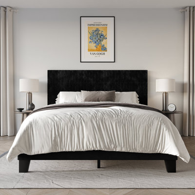 Lit plateforme tapissier Muehlebach