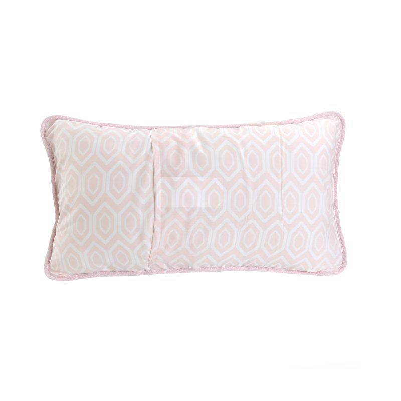Ruffled Cotton Throw Pillow