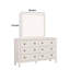 Alta Dresser Mirror, Subtle French Design,  Solid Wood, 40 Inch-111735014