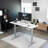 VIVO Single Motor Electric Desk with Push Button Memory Controller-112376716-97735800