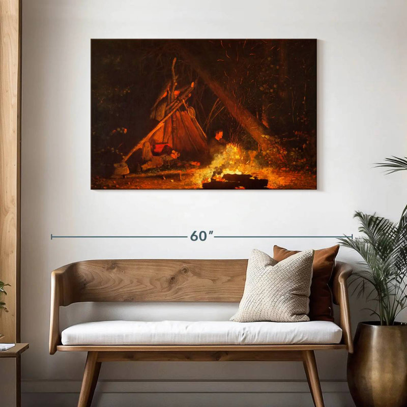 Senne Camp Fire, 30" H x 45" W