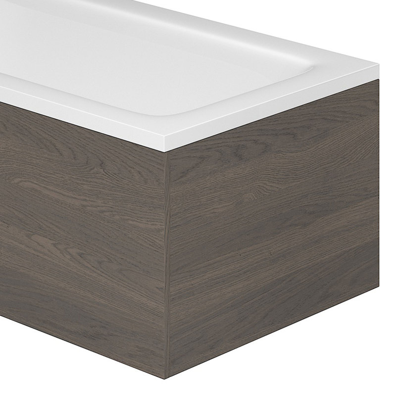  Bath End Panel, Dark Elm