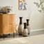 Ensemble de 3 vases de bureau sur pied artificiels classiques