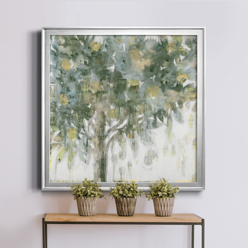 «Lemon Tree, Very Pretty VI», reproduction d'art sur toile encadrée, H 26,5 po x l 26,5 po x P 1,5 po, Cadre noir
