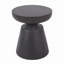 Table d'appoint d'extérieur en béton léger