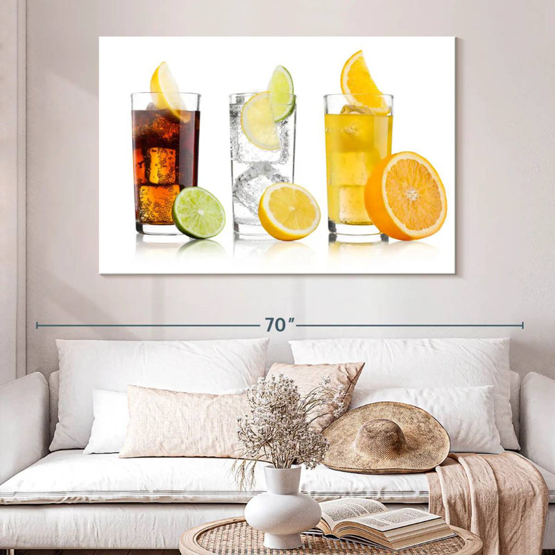 Yarlin Variety Of Drinks, 20" H x 30" W