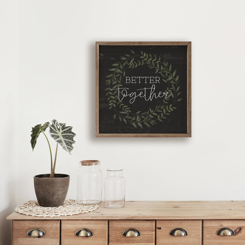 Better Better Wreath - noir, H 16 po x l 16 po x P 1 po