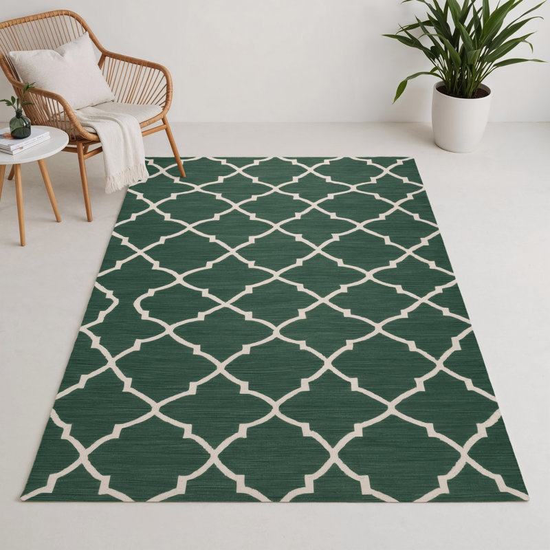 Tapis vert intérieur et extérieur Trellis, Rectangle 9 pi x 12 pi