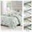 Premium King Bedding Sets, Soft Polyester, Modern Floral Ruffle for Home