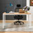 Cherol Metal Base Writing Desk-764307567-764307566