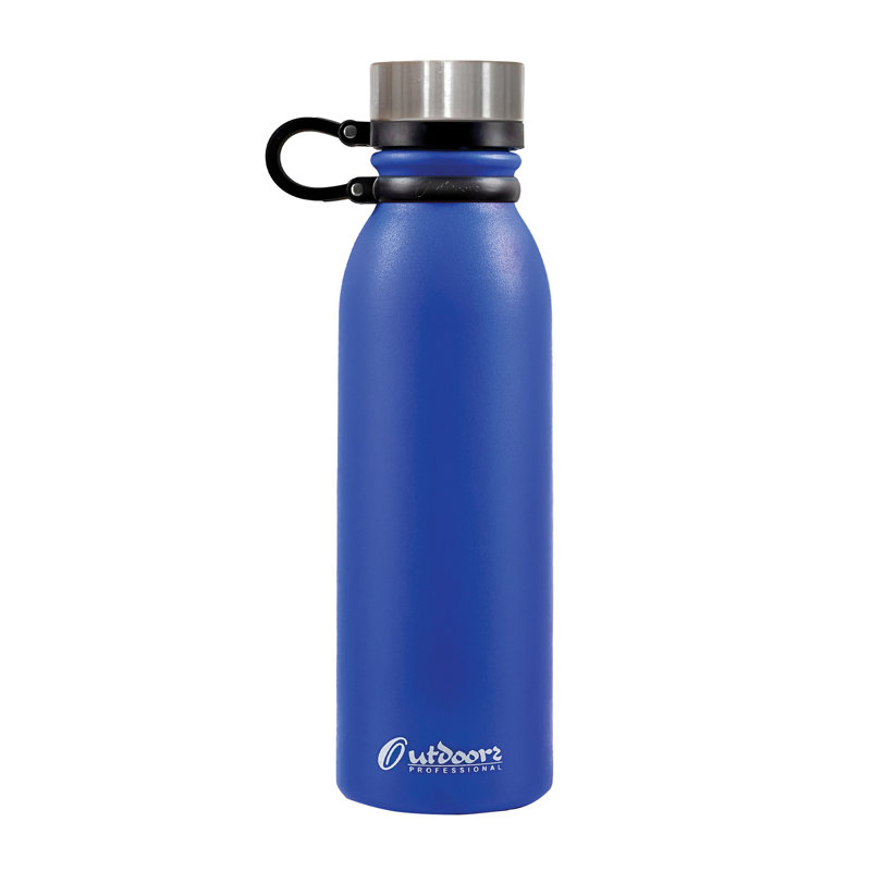 Outdoors Professional 20oz. Double Wall Insulated Travel Tumbler, Blue