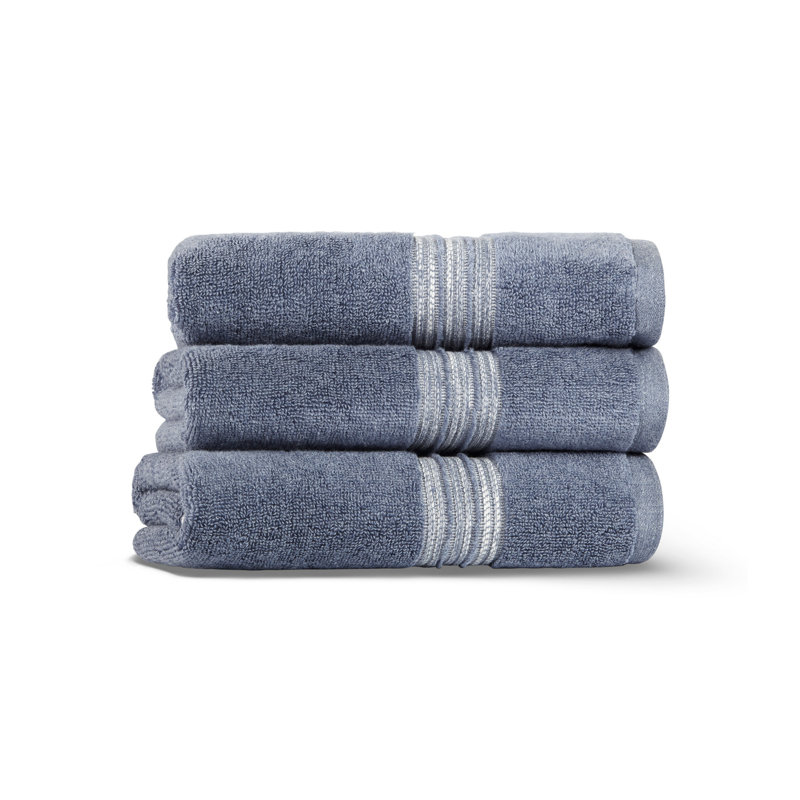 Premium 100% Cotton Wash Towel, Soft Blue, 13 x 13 inches | 450 GSM for Extra Absorbency | Machine Washable, Tumble Dry Low, Iron Medium | Luxurious Spa Quality, Perfect for Home & Travel