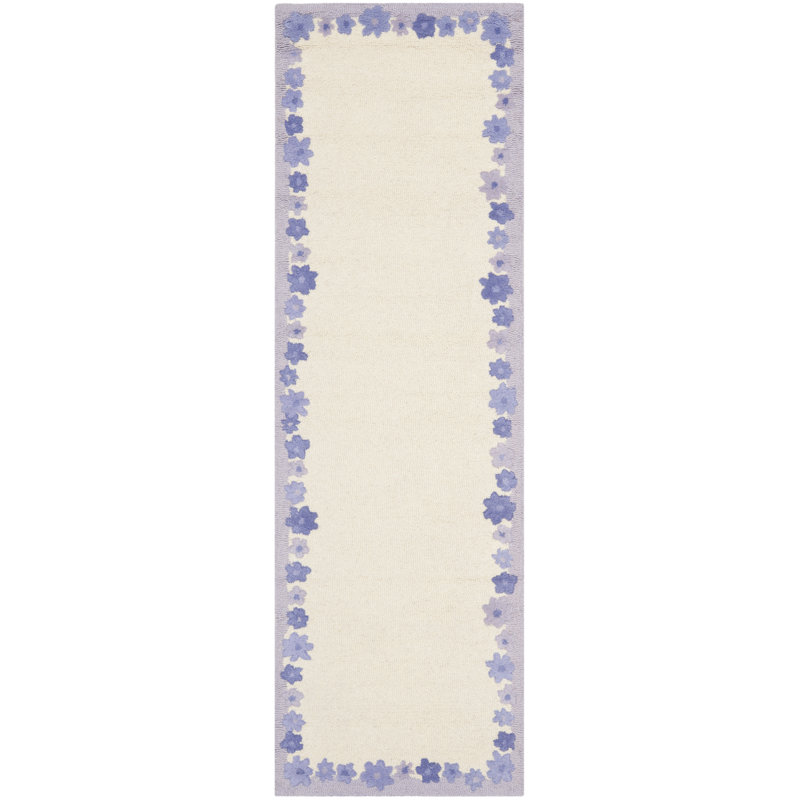 Claro Hand Tufted 80% Wool And 20% Cotton Rug, Runner 2'3" x 7'