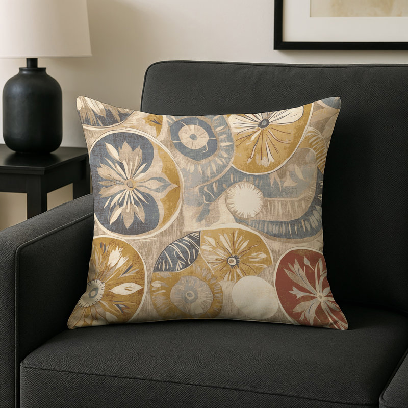 Vibrant Dash Indoor And Outdoor Pillow, Square 20"