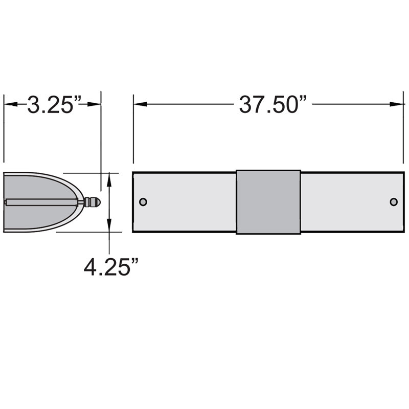 Patchell Dimmable LED Vanity Light, SSL, Yes